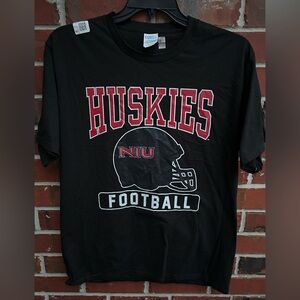 NWT Northern Illinois University Official Football Helmet Unisex Adult L T-Shirt